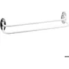 Image de Porte-serviette double fixe blanc - 520 mm - Godonnier