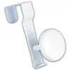 Image de Patère - GODONNIER - 1 tête clipsable - Acier - Blanc - Salle de bain