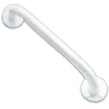 Image de Barre dappui GODONNIER - Acier blanc - 30 cm - Tube Ø 25 mm - Rosaces Ø 65 mm