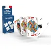 Image de Jeu de 54 Cartes - Fabriqué en France - Jeu de Poker Président Palmito 8 Américainvendu à lunité couleur aléatoire