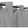 Image de Rideau Suédine Thermique Doublé Polaire, Gris - 140x240cm Prêt A Poser Atout Ciel
