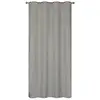 Image de Rideau thermique suédine doublé polaire 140x240cm, prêt a poser, gris 29905
