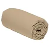Image de Drap housse 140x190 + 30 cm 100% Percale de Coton 80 fils Lin
