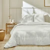 Image de Parure De Lit 220x240 Cm Gaze De Coton Ivoire