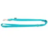 Image de Laisse pour chien multifonction nylon Martin Sellier - turquoise - Bleu - 20/200 cm