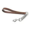 Image de Martin Sellier - Laisse avec Amortisseur Marron pour Chien - 25/50cm Maron