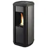 Image de Supra - poêle à granulés de bois 5.5kw noiranthracite coralie5anthra - CORALIE5ANTHRA
