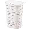 Image de MHOME Coffre à linge - 55 L - Blanc