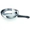 Image de Poêle Inox Beka Polo 24 Cm Poignée Bakélite Induction Four