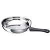 Image de Poêle Beka Polo Inox 28 Cm Manche Bakélite 18/10