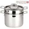 Image de Cuiseur à pâtes Set Pasta Fun Chef en inox - D: 24 cm