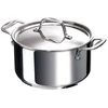 Image de Faitout Chef En Inox + Couvercle Tous Feux D 16 Cm