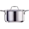 Image de Faitout Chef en inox + couvercle - tous feux - D: 20 cm