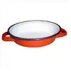 Image de Plat A Oeufs 18cm Rouge Email Kitchen Fun - 14040184