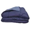 Image de Couette Chaude Microfibre 400 Gr/m2 Calgary Gitane + Azur 220x240cm