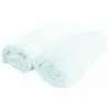 Image de Drap Housse Bébé - Jersey - Blanc - 60 X 120 Cm - Lot De 2