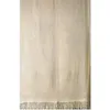 Image de Rideau marseillais tissé Écru (250 x 140 cm)