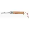 Image de Couteau Opinel Baroudeur N°8 Lien Cuir