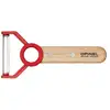Image de Couteau De Cuisine Opinel En Acier Inoxydable Et Bois De Hêtre