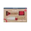 Image de Opinel Le Petit Chef 3 Pièce(s) Jeu De Couteaux