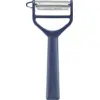 Image de Économe Opinel T Duo Bleu - Lame Micro-dentée, Fonction Double