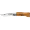 Image de Couteau À Découper Opinel Acier Au Carbone Bois De Hêtre 3,5 Cm