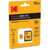 Image de Carte mémoire microSDHC KODAK Class10 U1 - 16 GB - Jaune - Jusquà 85 Mo/s