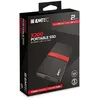 Image de EMTEC X200   SSD portable 2 To USB-C 3.1 Gen1 (5 Gbit/s) Noir 450 Mo/s