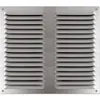 Image de AUTOGYRE - Grille daération métallique - 200x200 mm - Aluminium anodisé