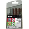 Image de Coffret 10 lames scie sauteuse - bois et métal - sans monture à vis
