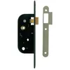 Image de Serrure à larder MULTIBAT bec de canne axe 40mm finition noir bout rond têtière 20mm droite - JPM - 000250-02-1X