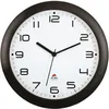 Image de Horloge murale - ALBA - 30 cm - Silencieuse - Noir - Design contemporain