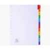 Image de Exacompta 1112e Intercalaire Carton Blanc