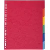 Image de Exacompta 2406e Intercalaire Carton Multicolore 6 Pièce(s)