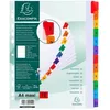 Image de Intercalaires - EXACOMPTA - Nature Future - 12 positions pré-imprimées - A4 Maxi - Carte blanche 160 g/m²
