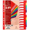 Image de EXACOMPTA Intercalaires Polypropylène A4 Maxi 30x100e 12 positions