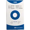 Image de Fiche bristol uni blanche 75x125 - boite de 100 - Carte forte 210g - Surface lisse