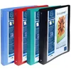 Image de Classeur personnalisable A4+ EXACOMPTA Kreacover 4 anneaux dos 4cm rouge