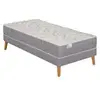 Image de SIMMONS Ensemble matelas Ressort Ensachés 90x190 cm L'INDISPENSABLE, Epaisseur 26 cm, Ferme + Sommier
