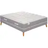 Image de Ens le puissant 160x200 matelas h25 ressort ensachés, mi-ferme, sommier 2642918