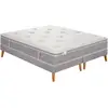 Image de Ens le visionnaire 160x200 matelas h27 ressort ensachés, ferme, 2 sommiers