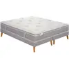 Image de Ens le visionnaire 180x200 matelas h27 ressort ensachés, ferme, 2 sommiers