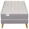 Image de Ens l optimal 90x190 matelas h22 ressort ensachés, ferme, sommier 2642894