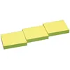 Image de Notes repositionnables - POST-IT - Lot de 3 - 38 x 51 mm - Jaune - 100 feuilles par bloc