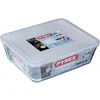 Image de Boîte de conservation rectangulaire - PYREX - 1451007 - Couvercle en plastique - Verre borosilicate - 27 x 22 cm