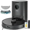 Image de AIRROBO T10+ Aspirateur Robot Laveur avec Station de Vidage- Navigation LDS- 2700 Pa- Spécial Poils dAnimaux Tapis - Connecté