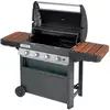 Image de Barbecue À Gaz 4 Series Classic Wld Fonte Double Émaillage Noir 141x64x111 Cm Campingaz