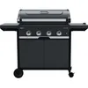 Image de Barbecue gaz - CAMPINGAZ - Select 4 EXS - 3 en 1 (grill/plancha/four) - fonte émaillée - chariot acier gris