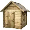 Image de Maisonnette en bois sophie - 120 x 120 x 159 cm