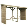 Image de Abri Bûches - 2.5 M² - 2.78 X 0.90 X 1.85 M- 5 Stères